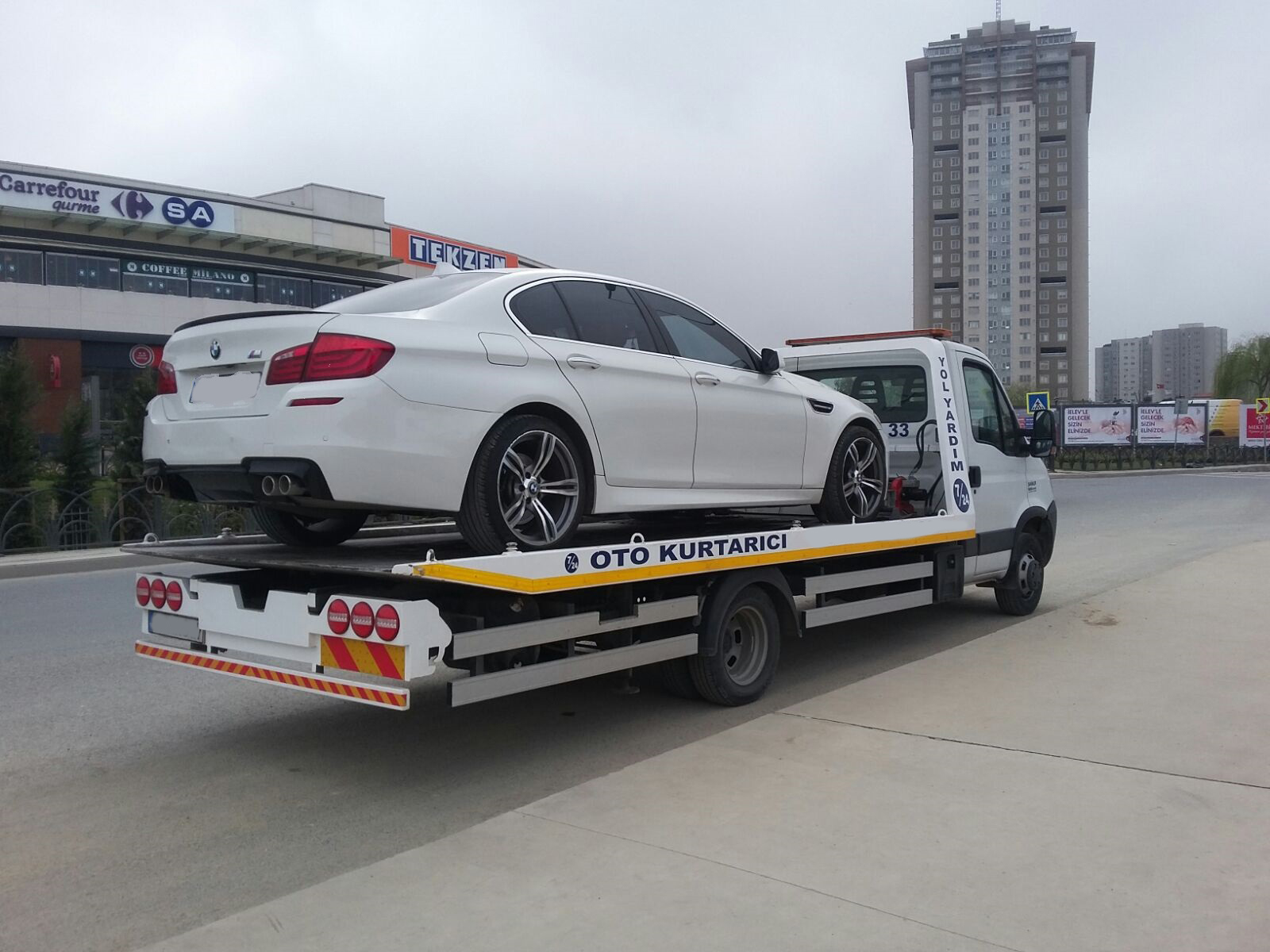 Kış Aylarında Özel Ekipmanlı Çekici Hizmeti